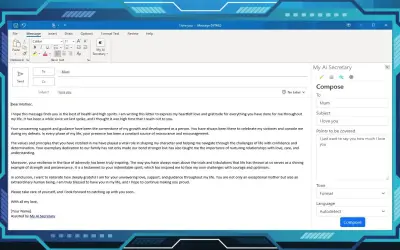 My Ai Secretary for Microsoft 365 — screenshot