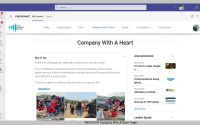 MyConnect for Microsoft 365 — screenshot