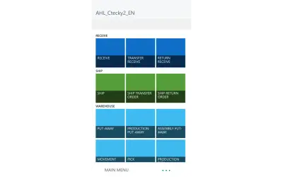 Navertica Warehouse Mobile for Microsoft 365 — screenshot