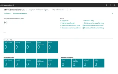 NB Assets - Maintenance Management for Microsoft 365 — screenshot