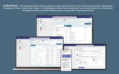 netDocShare for Microsoft 365 — screenshot