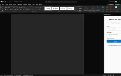 NoteSmart for Word for Microsoft 365 — screenshot