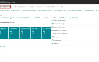 Nprogression IFRS Transformation & Consolidation for Microsoft 365 — screenshot