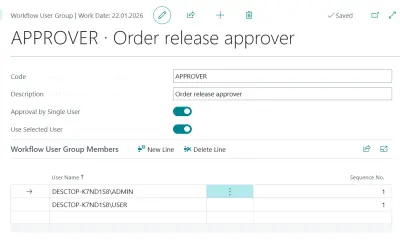 Nprogression One Click Approval for Microsoft 365 — screenshot