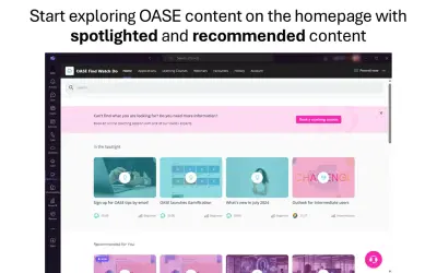 OASE Find Watch Do for Microsoft 365 — screenshot