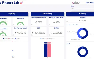 Odoo reporting with Power BI for Microsoft 365 — screenshot