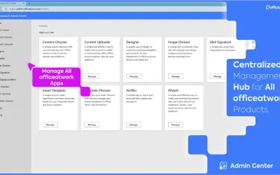 officeatwork | Admin Center for Microsoft 365 — screenshot