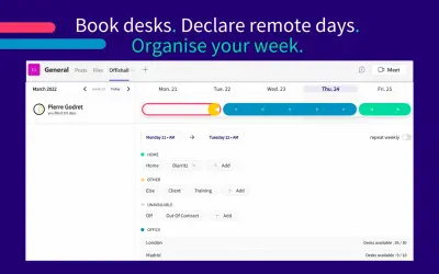 Offishall Planning for Microsoft 365 — screenshot