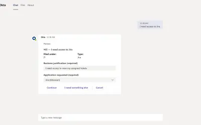 Okta for Microsoft 365 — screenshot