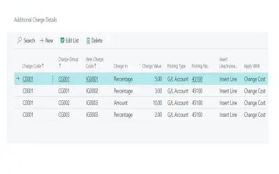 OmniFY Additional Charges for Microsoft 365 — screenshot