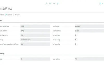 OmniFY Item to Fixed Asset for Microsoft 365 — screenshot