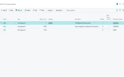 OmniFY Job Queue Monitor for Microsoft 365 — screenshot