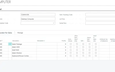 OmniFY Order Configurator for Microsoft 365 — screenshot