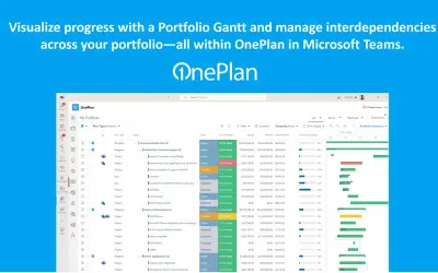 OnePlan for Microsoft 365 — screenshot