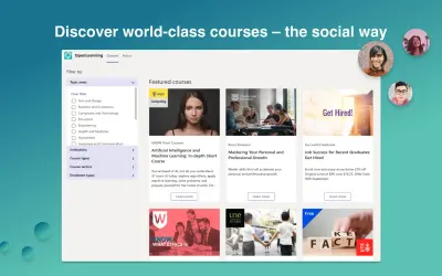 OpenLearning for Teams for Microsoft 365 — screenshot