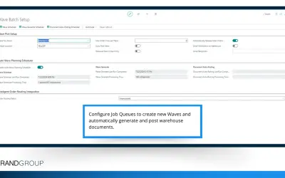Order Pick Wave Builder for Microsoft 365 — screenshot