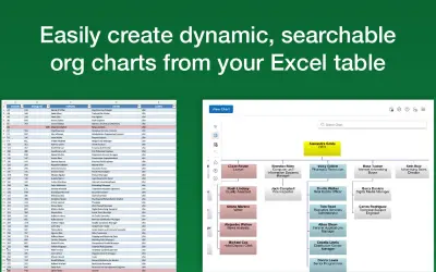 OrgChart4XL for Microsoft 365 — screenshot