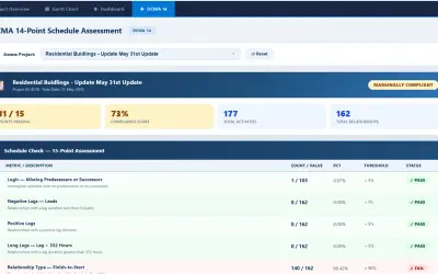 p6-xer-portfolio-analyzer for Microsoft 365 — screenshot