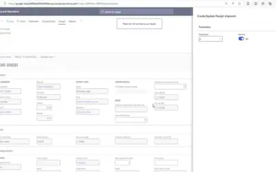 Pacejet Shipping Software for Microsoft 365 — screenshot