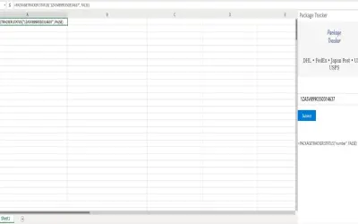 Package Tracker by Lovely API for Microsoft 365 — screenshot