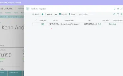 PandaDoc for Dynamics 365 Business Central for Microsoft 365 — screenshot