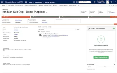 PandaDoc for Microsoft Dynamics CRM for Microsoft 365 — screenshot