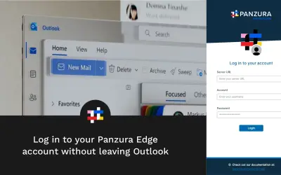 Panzura for Outlook for Microsoft 365 — screenshot