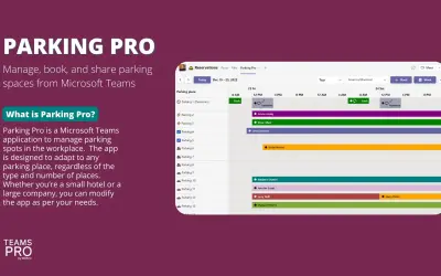 Parking Pro for Microsoft 365 — screenshot