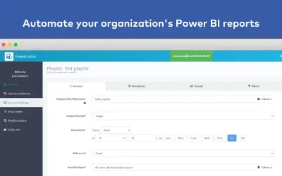 PBI Robots for Microsoft 365 — screenshot