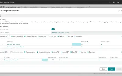 PDF Merge for Microsoft 365 — screenshot