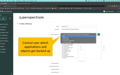 Perspectium DataSync Snapshot for Microsoft 365 — screenshot