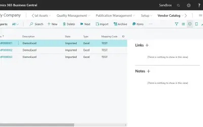 Pimics - Vendor Catalog for Microsoft 365 — screenshot