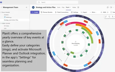 PlanIt for Microsoft 365 — screenshot