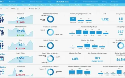 Power BI HR Analytics Accelerator for Microsoft 365 — screenshot