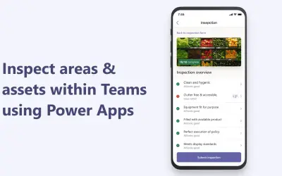 Power Platform Inspection App for Microsoft 365 — screenshot