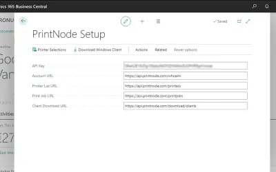 Powerblox Direct Print for Microsoft 365 — screenshot