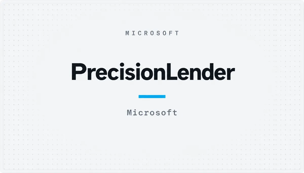 PrecisionLender — cover image