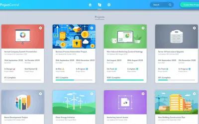 Project Central for Microsoft 365 — screenshot