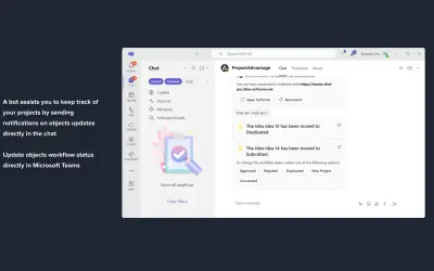 ProjectAdvantage for Microsoft 365 — screenshot