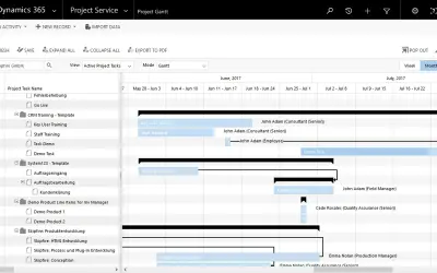 proRM Fast Start - Resource and Project Management for Microsoft 365 — screenshot