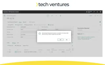 Purchase Requisition for Microsoft 365 — screenshot