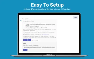 QAnswer Agent for Microsoft 365 — screenshot