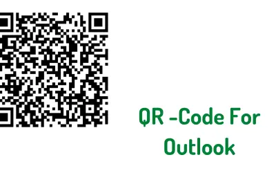 QR code for email for Microsoft 365 — screenshot