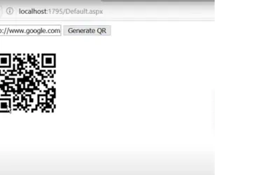 QR code generation service for Microsoft 365 — screenshot