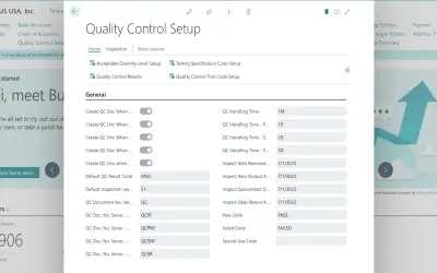 Quality Control Management for Microsoft 365 — screenshot