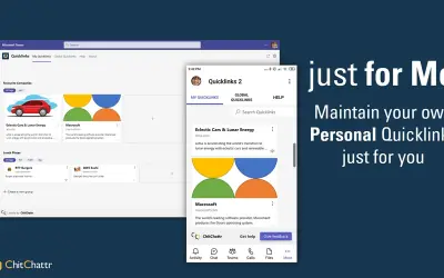 Quicklinks Shared Links for Microsoft 365 — screenshot