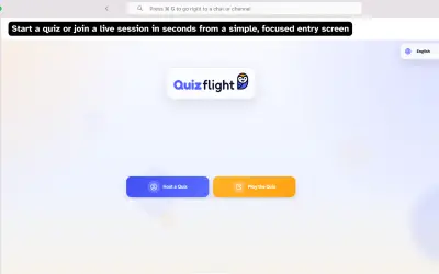 QuizFlight for Microsoft 365 — screenshot