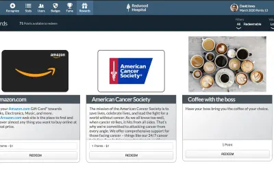 Recognize (Classic Experience) - social employee recognition & rewards for Microsoft 365 — screenshot