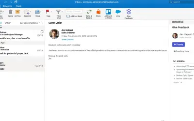 Reflektive for Microsoft 365 — screenshot