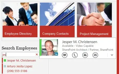 RePoint Employees (classic) for Microsoft 365 — screenshot